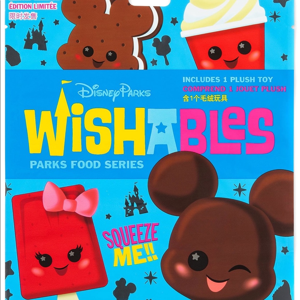 Disney Wishables Food Series 1 Sealed New